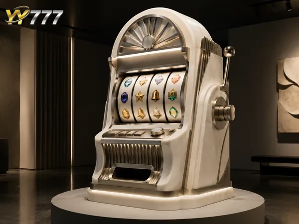 Close-up of themed slot reels, second image in the YY777 guide.